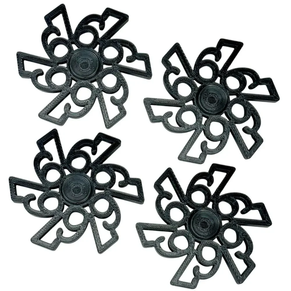Six Seven Spinner 67 Brainrot Fidget Toy Plastic Set of 4